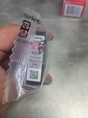 Genuine Canon MAXIFY PGI-1200 Magenta Ink Cartridge Expired  - Image 1 of 4