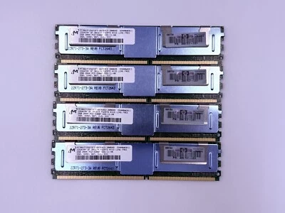 Micron MT36HTF25672FY-667D1N6 398707-051 8GB 4x2GB PC2-5300 DDR2 ECC CL5 240P - Immagine 1 di 3