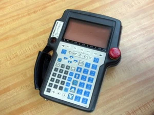 Fanuc A05B-2518-C370#SGL Pendant A05B2518C370SGL Enc.Only w/HDW + E-Stop - Picture 1 of 12