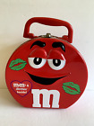 M & M's Lunchbox Tin 2003 empty Skittles Galleria Valentine