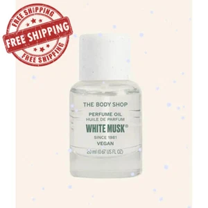 Authentic The Body Shop White Musk Huile De Parfum Perfume Oil Vegan 20ml NEW - Imagen 1 de 4