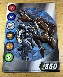 BAKUGAN Battle Brawler SERIE 1 scheda cancello in metallo BA118 HSP 300 2006 - Foto 1 di 5