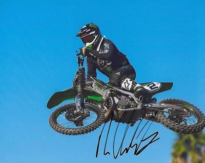 Ryan Villopoto, Supercross, Motocross, Firmado Autografiado, Foto 8x10... Foto 1 de 2