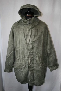 Vtg 1973 Sedefi French M64 green Parka coat & winter lining sz XXL mod revival - Picture 1 of 20