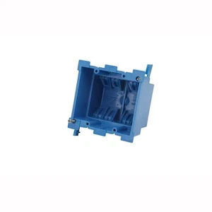 2-Gang 34 cu. in. Hard Shell PVC Old Work Electrical Switch and Outlet Box - Picture 1 of 1