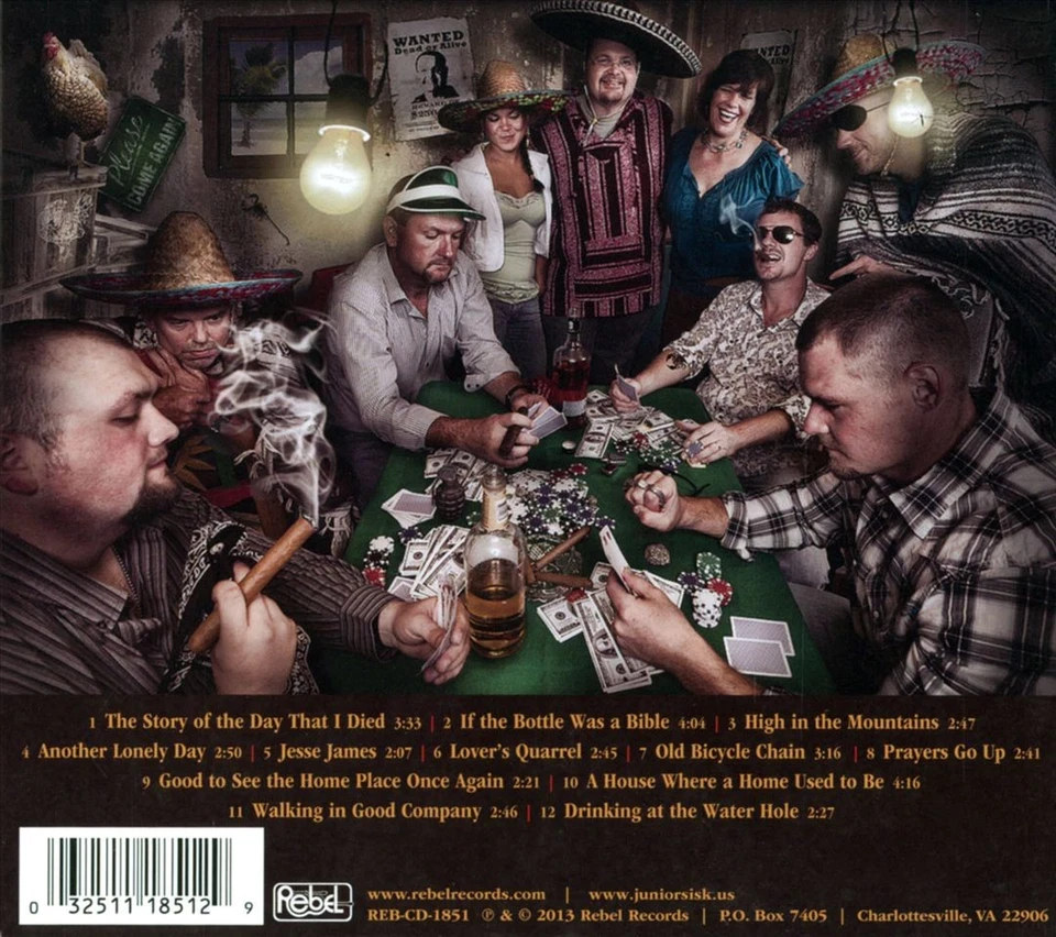 JUNIOR SISK & RAMBLERS CHOICE - STORY OF THE DAY THAT I DIED [DIGIPAK] NEW CD - Image 1 of 1