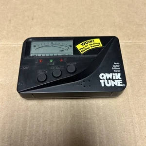 Qwik Tune Chromatic Guitar & Bass Tuner Automatic Tuner TESTED - Picture 1 of 9