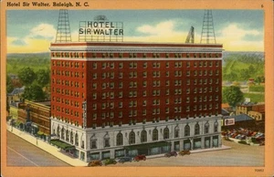 Postal del hotel Sir Walter Wake County de Carolina del Norte de Raleigh, Carolina del Norte - Imagen 1 de 2