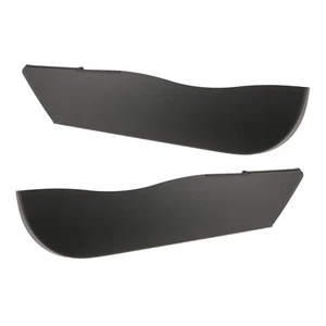 2pc Black Door Panel and Speaker Scuff Protectors Trim for 2014-19 C7 Corvette - Foto 1 di 7