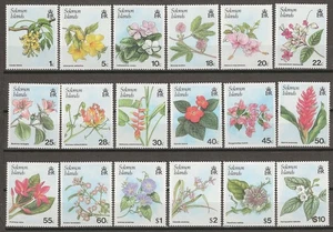 SOLOMON ISLANDS 1987 SG 580/597 MNH - Picture 1 of 1