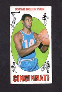 1969 Topps # 50 Oscar Robertson Guter Zustand Cincinnati Royals KOSTENLOSER VERSAND - Bild 1 von 2