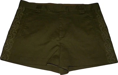 NWT CATHERINE MALANDRINO shorts embroidered cutouts 10 - Image 1 of 4