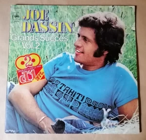 JOE DASSIN : Grands Succès Vol 2 - 2 x LP 33T 1975 France CBS 88150 vynils EX - Imagen 1 de 3