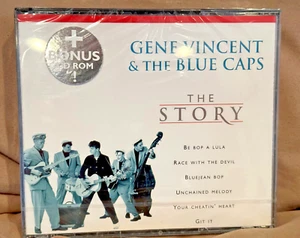 BRAND NEW: The Story (+ Bonus CD-Rom) by Gene Vincent & the Blue Caps (CD, EMI) - Imagen 1 de 2
