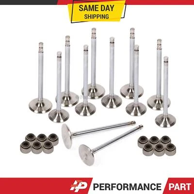 Intake Exhaust Valves for  89-97 Nissan 240SX Axxess Stanza D21 Pickup K24AE - Image 1 of 4