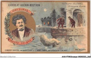AHHP7-1335 - CHROMOS - CHOCOLATE-GUERIN-BOUTRON - PARIS - edmond dantes - se - Bild 1 von 2