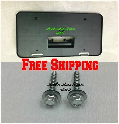 For 10-11 TOYOTA CAMRY 2010-2011 FRONT BUMPER LICENSE PLATE HOLDER TAG BRACKET Foto 1 de 4