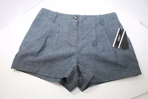 NWT $40 A. Byer Womens Juniors Dress Shorts Size 7 Stretch Cotton 3.5" Inseam - Picture 1 of 8