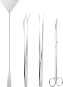 Aquascape Tools Aquarium Kit - 4PCS Terrarium Supplies Include Long Tweezers for - Picture 1 of 12