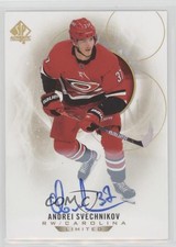 2020-21 SP Authentic 2021-22 Update Limited Andrei Svechnikov #81 Auto