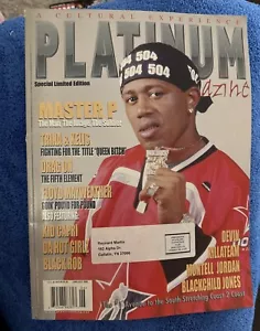PLATINUM Magazine June/July 2000 MASTER P TRINA KELIS K-RINO DO OR DIE E-40 RARE - Picture 1 of 2