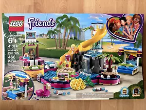 LEGO FRIENDS 41374 Andrea's Pool Party NUOVO SIGILLATO NUOVO Età 6+ - Foto 1 di 2