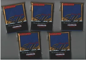 Paquetes de 5x (50 quilates) de mangas sedosas mate KMC AZUL 250 tamaño estándar total - Imagen 1 de 2