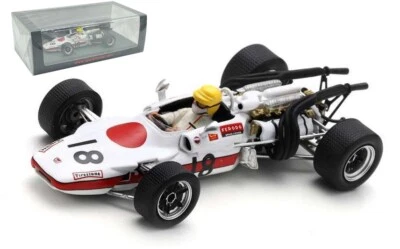 Spark S6227 Honda RA302 #18 French GP 1968 - Jo Schlesser 1/43 Scale - Image 1 of 4