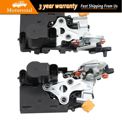 Door Lock Actuator Set For 2004-06 Chevrolet Silverado 1500 GMC Sierra 1500 Rear Foto 1 de 4
