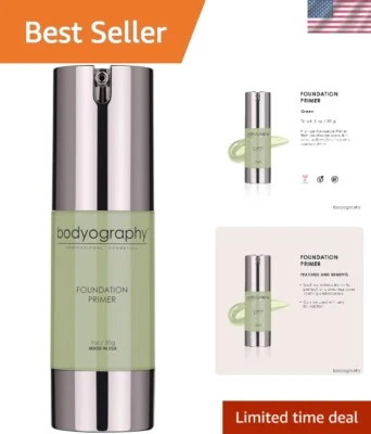 Anti-Aging Green Makeup Primer - Controls Shine & Neutralizes Redness - 1 oz. - Image 1 of 4