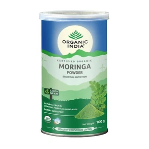 Bio Indien Moringa Pulver reich an Vitamin C 100 Gramm - Bild 1 von 7