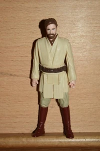 Figura de acción de colección 2013 Star Wars Obi Wan Kenobi 4 pulgadas sin accesorios - Imagen 1 de 24