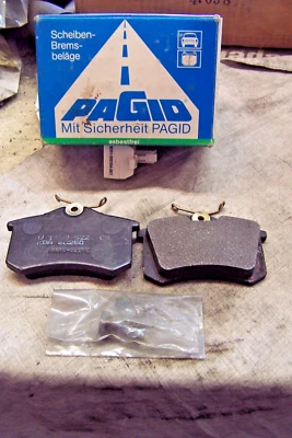 PASTILLAS FRENO TRASERO AUDI V/W *A4/A6 GOLF JETTA PASSAT *1985-02 *1H0698451B* ALEMANAS Foto 1 de 3