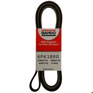 Accessory Drive Belt for X5, Eclipse, Galant, Forenza, Reno+More 6PK1890