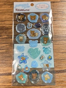 Free Shipping! Rilakkuma Original Sticker Sheet NEW San-X Japan Rare 2023 - Picture 1 of 2