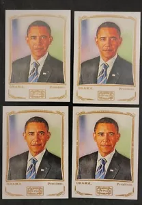 (4) 2009 Topps Mayo's Cut Plug Barack Obama President #205 - Picture 1 of 10