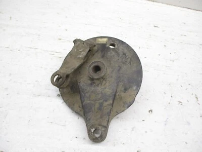 Panel de placa de freno trasero Yamaha DT 100 82 usado 355-25026-00-98 1977-1983 Foto 1 de 2