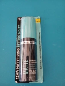 NEW HARD CANDY 12 HR MATTIFYING SHEER ENVY SETTING SPRAY - OIL CONTROL 1435 - Picture 1 of 3
