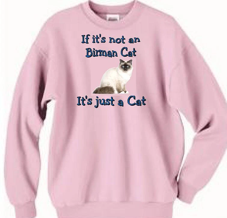 Sudadera Birman Cat Hombre Mujer 3 Colores - If It's Not an Birman Cat Foto 1 de 1