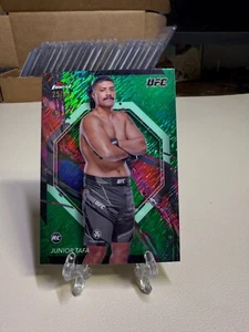  2024 Junior Tafa Topps Finest UFC RC 31/93 Green Refractor #51 - Picture 1 of 2
