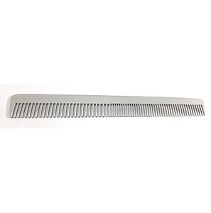 Swedish Crown Men's Comb Aluminum Comb Antistatic No-Scratch 2261 Metal Comb - Picture 1 of 3