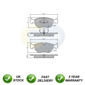Brake Pads Set Front SJR Fits Volvo V70 C70 850 S70 2.0 2.3 2.4 2.5 TDi - Picture 1 of 2