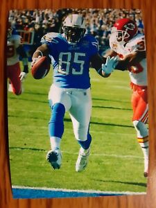 Antonio Gates Chargers Football 4x6 Game Photo Picture Card