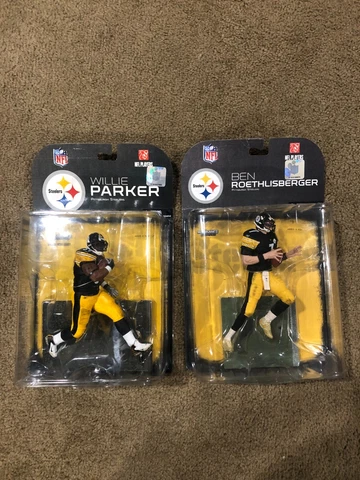 McFarlane NFL Players Roethlisberger & Parker Pittsburgh Steelers Action Figures Cover