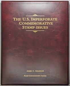 The US Imperforate Commemorative Stamp Issues Lot of 16 in Folder - Picture 1 of 11