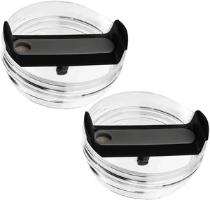 2 Stück Becher Deckel für 40 Unzen Stanley Tasse, Ersatz 40 Unzen Becher Deckel, Staubdicht - Bild 1 von 3