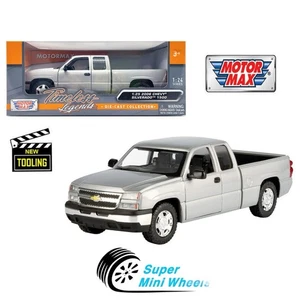 Motormax 1:25 2006 Chevrolet Silverado 1500 – Grey - Picture 1 of 2