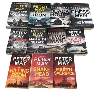 Peter May Books Bundle X 11 Crime Thriller Inc 4 Hardbacks C21 - Picture 1 of 24