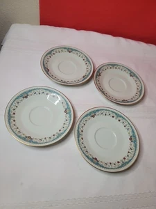 4er Set Vintage Noritake Kantate Untertasse Teller 6" - Bild 1 von 4