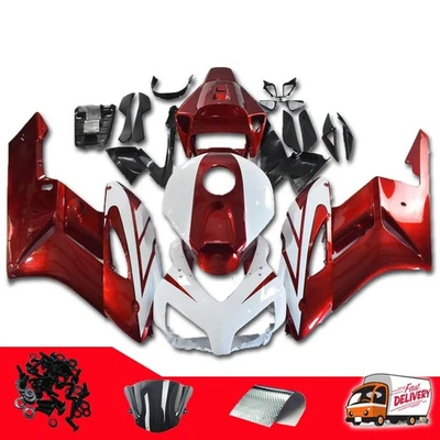 Carenado molde de inyección MSD blanco rojo apto para ABS Honda CBR 1000RR 2004-2005 s052 Foto 1 de 4